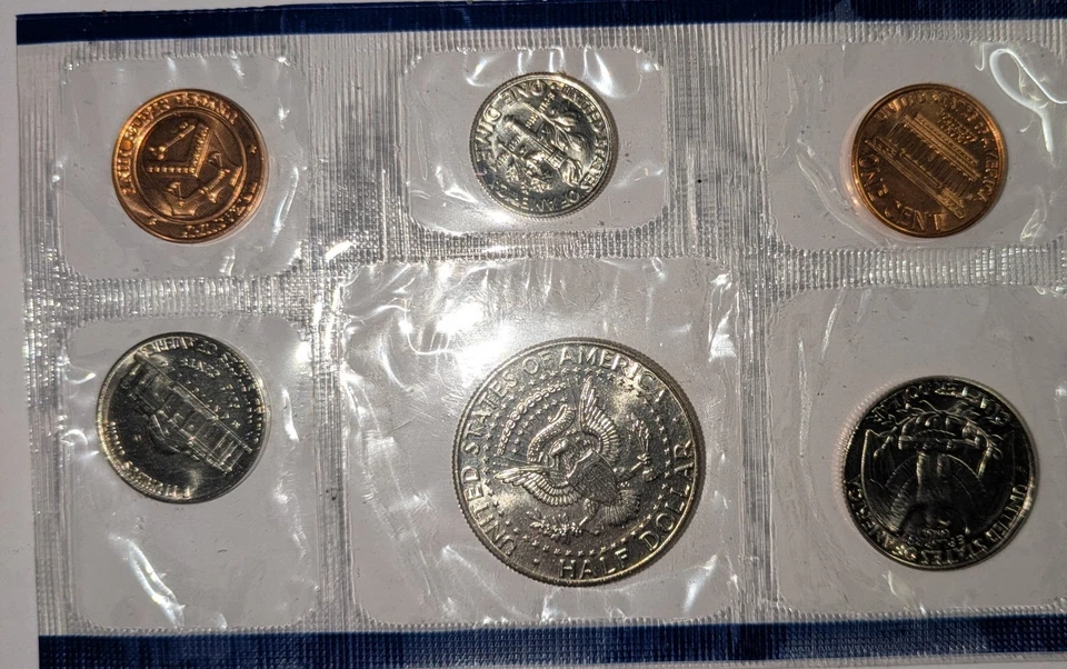 1990 P&D Mint Set Brilliant Uncirculated US with Envelope & COA (10 Coin Set) - Image 4 of 4