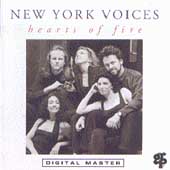 Hearts of Fire by New York Voices (CD, Sep-1991, GRP (USA))