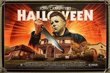 Halloween Michael Myers Horror Rare Movie Art Print Poster Mondo Jason Edmiston
