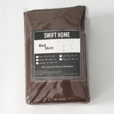 Swift Home Pleated Bed Skirt Full Size