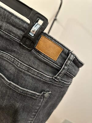 JUDY BLUE JB88130 Boyfriend Fit Charcoal Wash Stretch Jeans Size