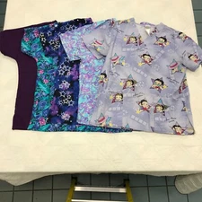 5 Various Brands Women Scrub Tops Size M/M