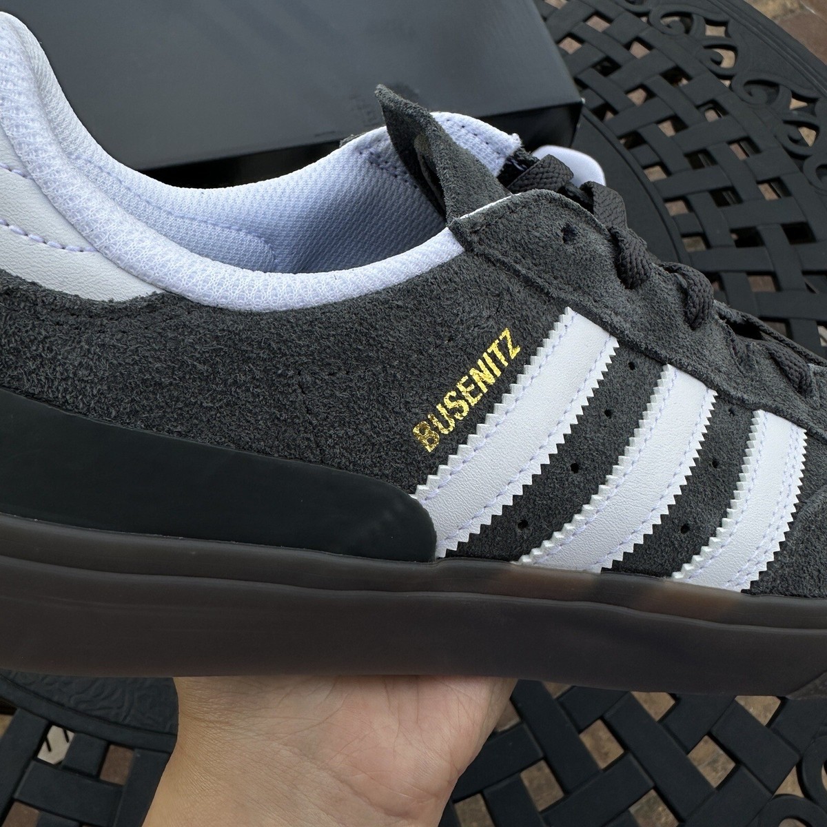 Adidas Busenitz Vulc 2.0 Gray Men's Skateboarding Shoes Adidas Busenitz Vulc 2.0 Gray Men's Skateboarding Shoes