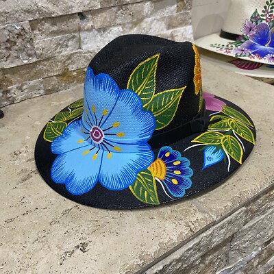 Hand Painted Mexican Hat Cowgirl Cowboy artesanal sombrero
