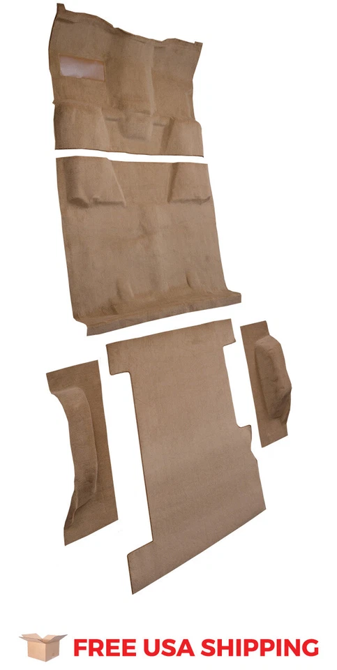 FITS 1989-1991 Chevrolet R2500 Suburban 2WD Auto Complete Cutpile Carpet - Image 2 of 3