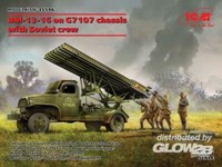 Icm 35596 BM-13-16 On G7107 Chassis With Soviet Crew Modell 1:35 In Ovp - Neu