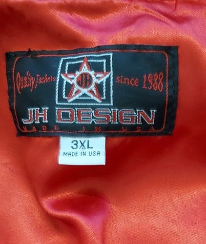 Jeff Hamilton Spirit of America Men's Bomber Jacket Sz 3XL - Blue (PRE-OWNED) - Picture 13 of 23