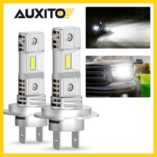 AUXITO Upgrade H7 LED Headlight Bulb Kit High Low Beam Super Bright 6500K Q10 EA