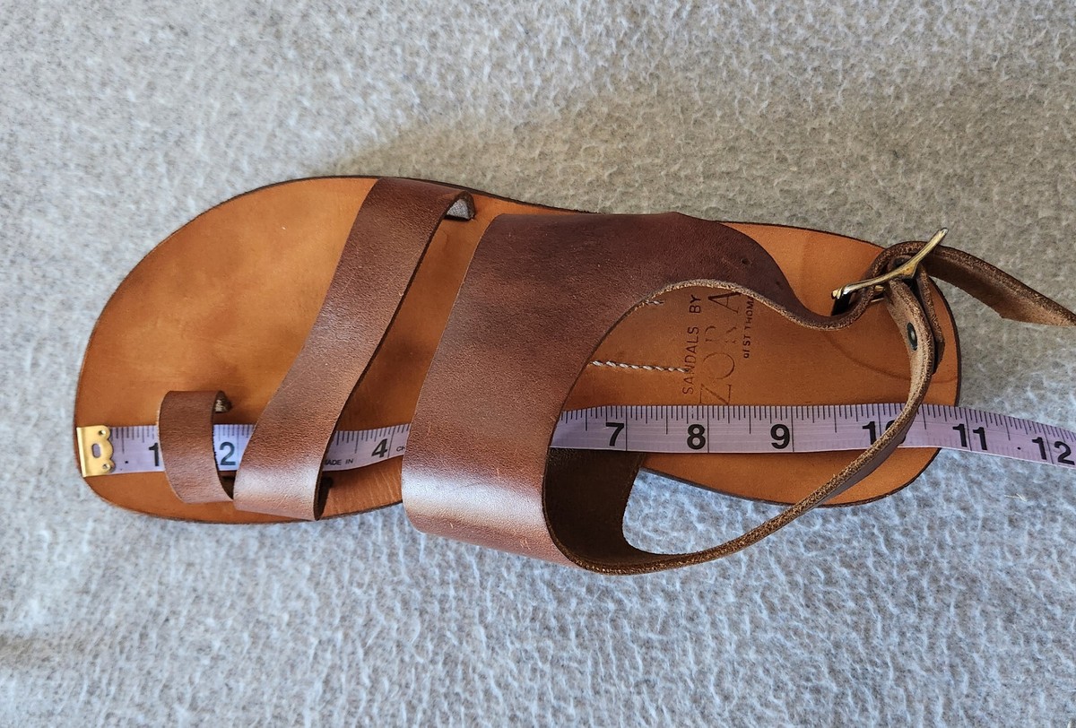 Zora of St.Thomas Handmade Leather Ankle Strap Sandals  display picture 2
