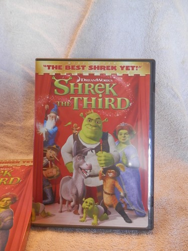 Shrek The Third w/Slipcover Widescreen Edition DVD - Picture 2 of 2