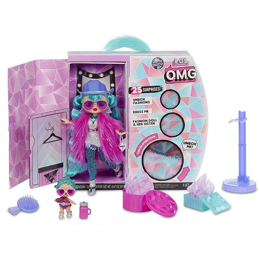 LOL Surprise Winter Disco COSMIC NOVA OMG Fashion doll set