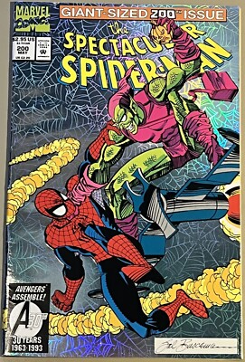 The Spectacular Spider-Man Comic #200 Giant-Sized 200th Issue Foil