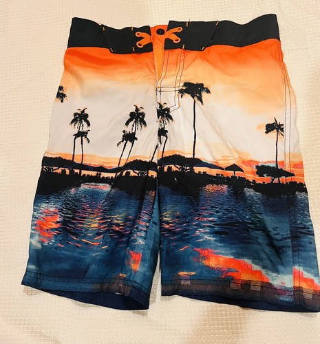 NWT, Boy Swimming Trunks Set of 2, Size Boy 10 And 12/14 - Picture 5 of 7