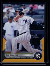 2022 Topps Now #8 Josh Donaldson Gold Parallel Card #d 1/1