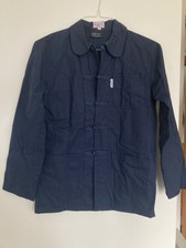 Vintage French Chore Jacket (navy, 100% Cotton, M)