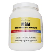 Msm Methylsulfonylmethan 2000G Pulver, 2 Kg Organischer Schwefel