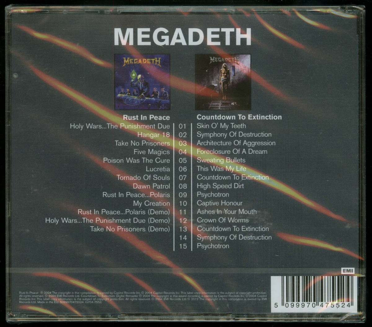 洋楽 MEGADETH Killing Peace Far Rust Count CD Megadeth - Rust In Peace - Amazon.com Music