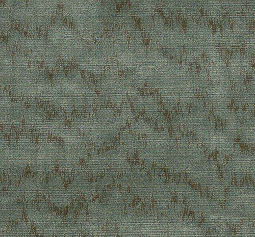 Cowtan & Tout Animal Tiger Skin Velvet Fabric- Tyger / Celadon 1.75 yds 11681-02