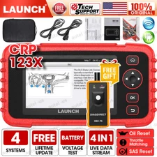 2025 LAUNCH CRP123X Elite Code Reader Car Diagnostic Scanner Tool ABS SRS Engine