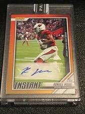 panini instant auto card rondale moore Arizona cardinals 8/10