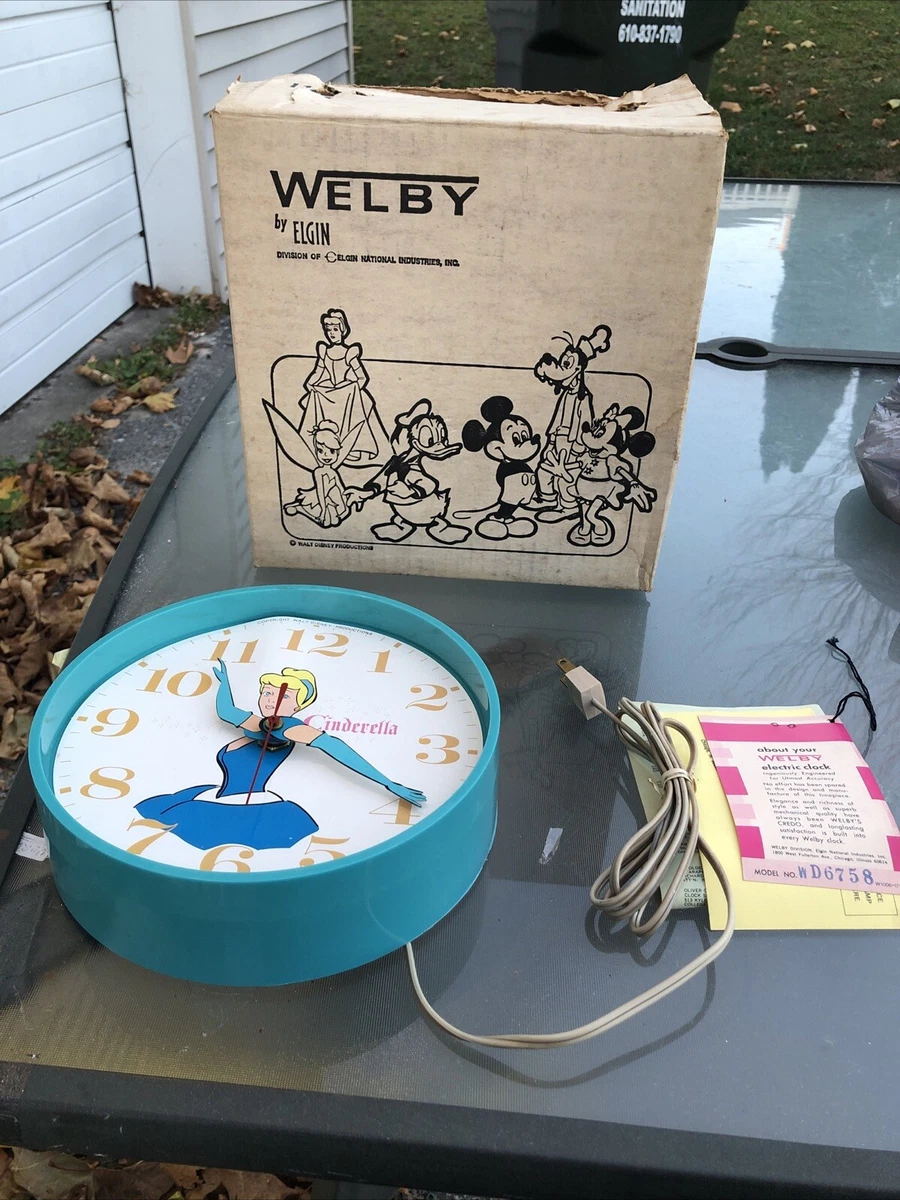 Disney Vintage/Retro Analog Wall Clocks for sale | eBay