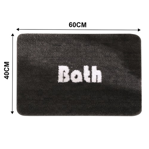 Absorbent Soft Bath Mat Non-Slip BackBathroom Shower Mat Bath Rug - Picture 33 of 35