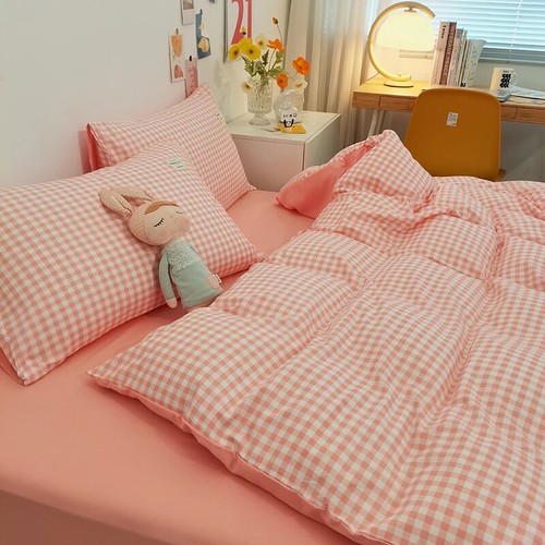 Plaid Bedding Set, 1 Duvet Cover 2 Pillowcases, Brushed Microfiber, Ultra-soft - Picture 11 of 36