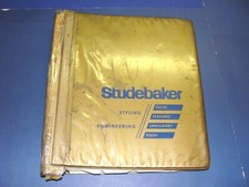 Studebaker Binder With Parts Price Lists Revised 1967-1968