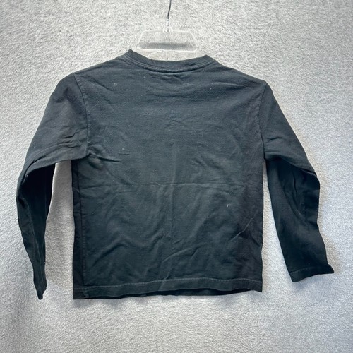 Vintage Ralph Lauren Shirt Boys Youth 6 Black 90s Long Sleeve T Cotton - Picture 10 of 13