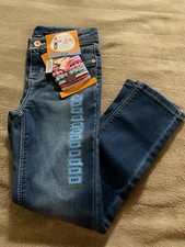New W/Tags Girls Member's Mark Girls Favorite Knit Denim Jeans Size 6/6X