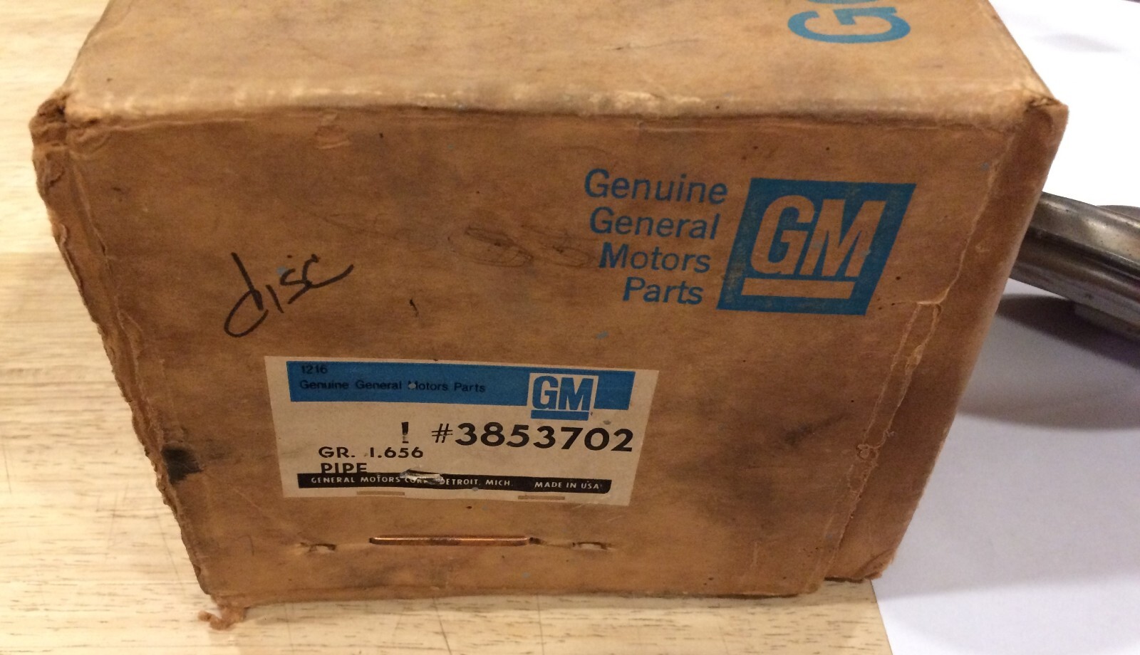NOS GM 3853702 Oil Pickup Screen & Tube, 196364 Chevy Car/Truck with