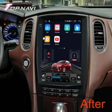 For Infiniti QX50 EX25 EX35 2015-2020 Car Radio Stereo GPS Player Android 12.1"