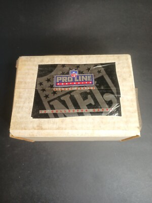 1991 PRO LINE PORTRAITS FOOTBALL COMPLETE SET 1-300 + SPIRIT WIVES SET 1-7