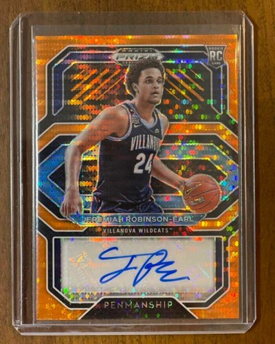 202 Panini Prizm Jeremiah Robinson-Earl Villaova Wildcats RC Auto /49 #CP-JRE - Picture 19 of 24