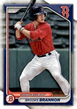 2024 Bowman #BP-95 Brooks Brannon Prospects Boston Red Sox