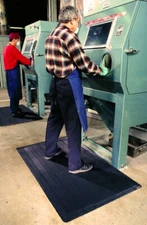 PADDED FLOOR MATS NOTRAX ERGO MAT 3X5 Black CORRUGATED RIBBED RUBBER