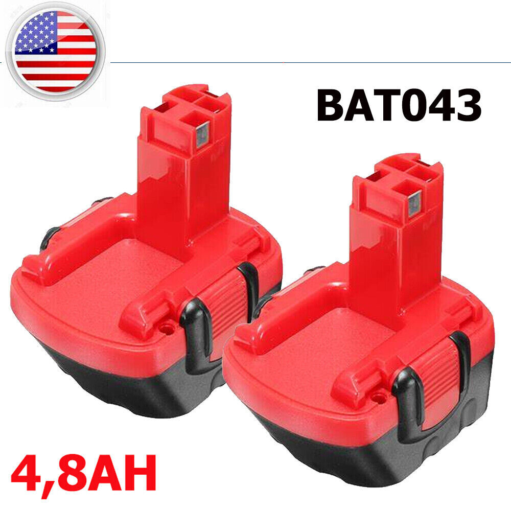 2x Ersatzakku 12V 3,6Ah Für Bosch 12V NiMH – Kompatibel Mit PSR, GSB, GSR & Mehr