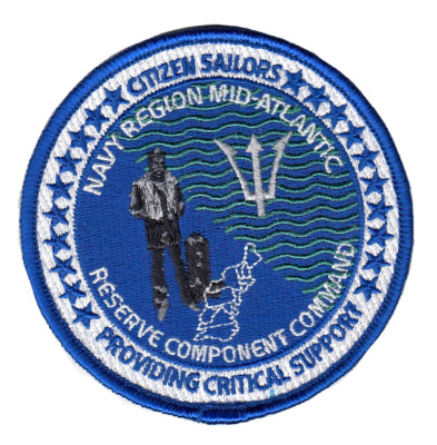 NAVY REGION MID-ATLANTIC RESERVED COMPONENT COMMAND PATCH