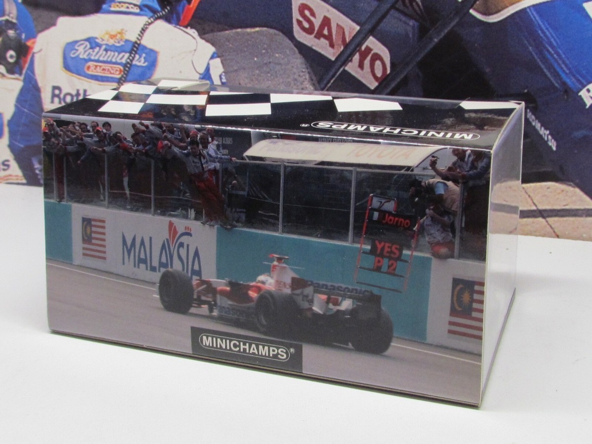 MINICHAMPS 1/43 Panasonic Toyota Racing Tf105 Toyota's 1st