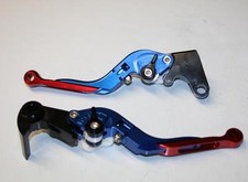 Leve Honda Freno Frizione Pieghevole CBR 600 1000 RR Alluminio Blu Rosso