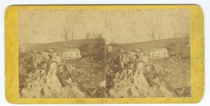 D1099~ PENNSYLVANIA – Rock-Land Near Reading Stereoview c.1870 – C. Saylor