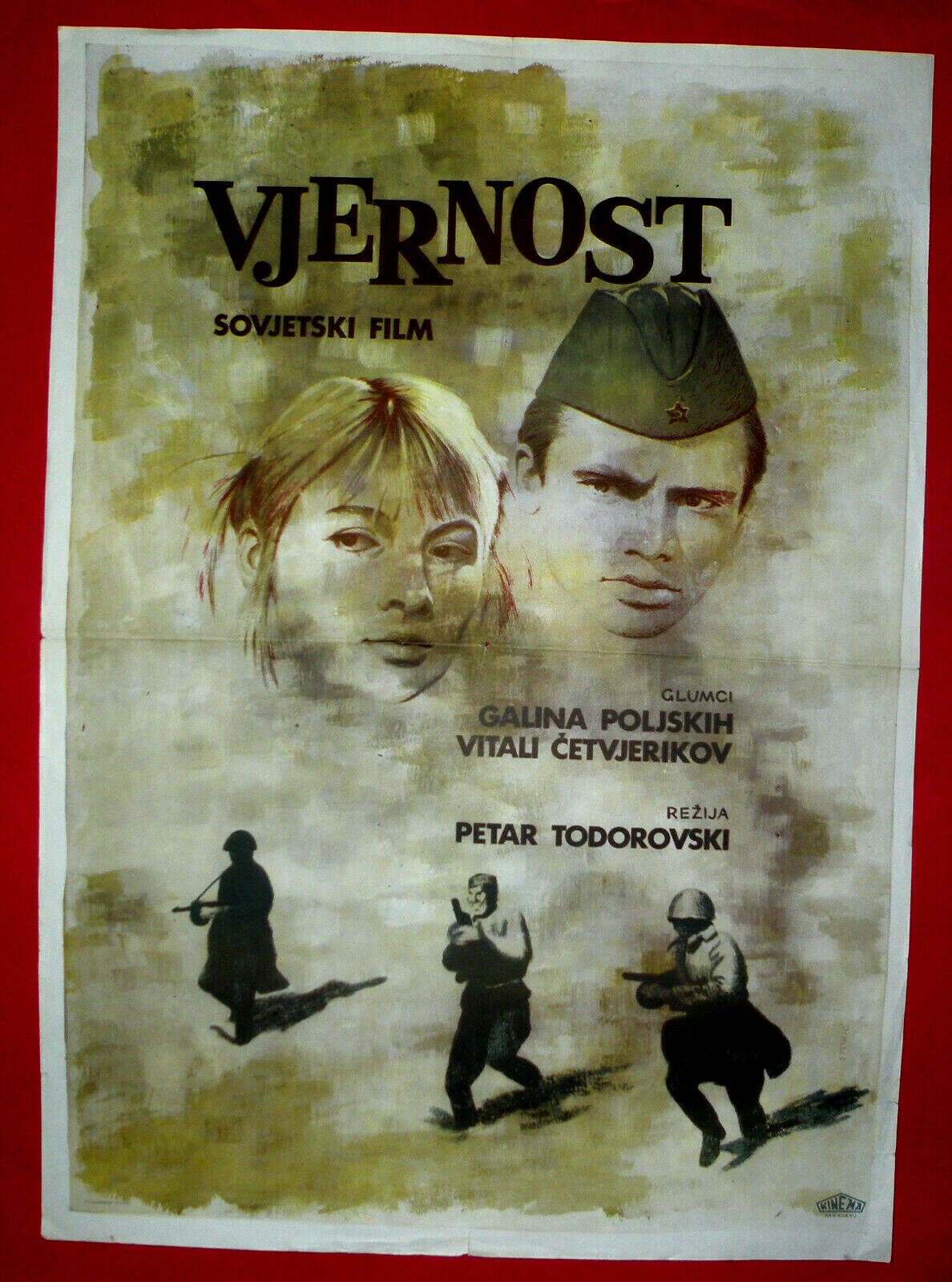 FAITHFULNESS 1965 RUSSIAN VITALIY CHETVERIKOV GALINA POLSKIKH EXYU ...