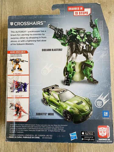 2014 - Transformers Age Of Extinction - Deluxe Class - CROSSHAIRS - 5.5” Sealed - Picture 2 of 4