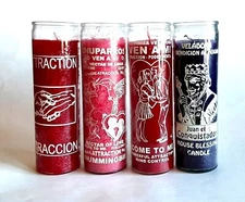 7Day Glass Candle 4Variation/John The Conqueror/Attraction/ComeToMe/Hummingbird