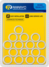 15 Pcs Oil Drain Plug Gasket Crush Washer Replacement for Hyundai Kia Models 215