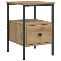 Nachttisch Artisan-Eiche 34X36X50 Cm Holzwerkstoff Sideboard Beistelltisch
