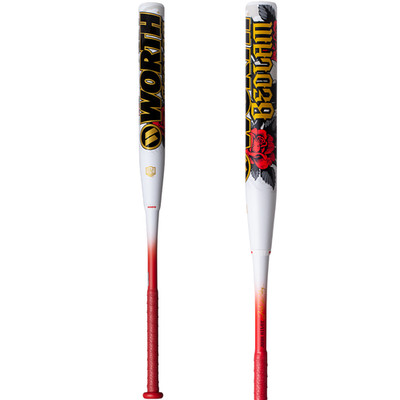 2026 Worth Bedlam Josh Riley 13.5'' 2PC End Loaded USA Slowpitch Softball Bat: WS