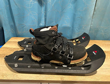 MSR Denali Hybrid Snowshoes Black Side Traction Rubber Strap Bindings