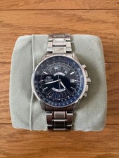 Orient Automatic Watch with Perpetual Calendar, Navy, Overseas Model SEU07008DX