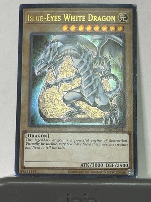 Yu-Gi-Oh! Blue-Eyes White Dragon SDBE-EN001 Ultra Rare Unlimited Edition